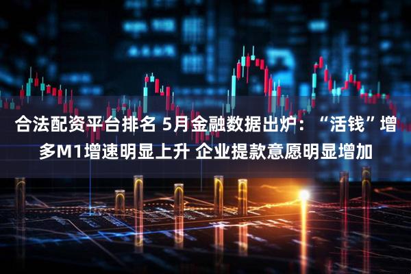 合法配资平台排名 5月金融数据出炉：“活钱”增多M1增速明显上升 企业提款意愿明显增加