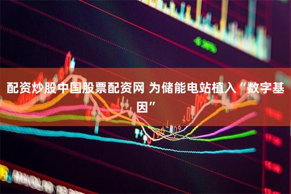 配资炒股中国股票配资网 为储能电站植入“数字基因”